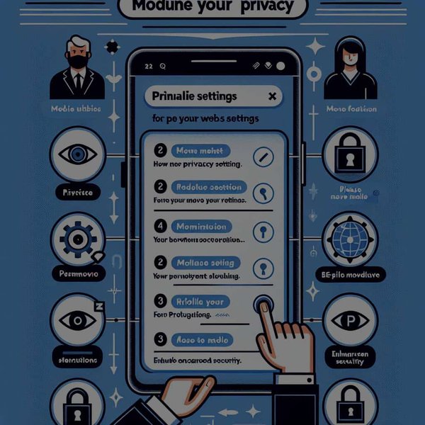 Comment personnaliser les paramètres de confidentialité de votre navigateur web pour une expérience de navigation plus sécurisée sur votre smartphone ?